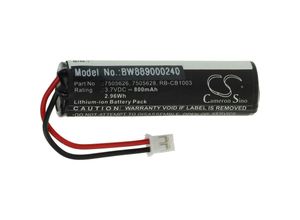 4062692234459 - vhbw Akku kompatibel mit Morita Brasseler EndoSync Medizintechnik (800mAh 37V Li-Ion)