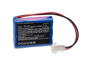 4062692234756 - Akku kompatibel mit Mindray MEC-1000 Medizintechnik (2600mAh 111V Li-Ion) - Vhbw