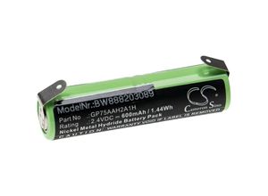 4062692235432 - Vhbw - Akku kompatibel mit Omron Elmex ProClinical A1500 elektrische Zahnbürste (600mAh 24V NiMH)