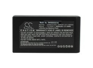 4062692235517 - Akku kompatibel mit ge mac 2000 Medizintechnik (2600 mAh 144 v Li-Ion) - Vhbw