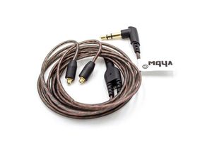 4062692247527 - Audio aux Kabel auf 35mm Klinkenstecker Ersatz für Shure EAC64 für Kopfhörer - 120cm - Vhbw