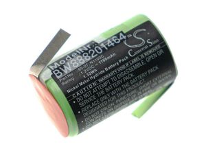 4062692289657 - Akku Ersatz für Panasonic 85-07 N1100C für Rasierer Haarschneider (1100mAh 12V NiMH) - Vhbw