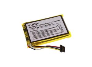 4062692315936 - vhbw Akku kompatibel mit Navman Pin 100 Pin 300 Pin Pocket PC Handy Smartphone Telefon (1800mAh 37V Li-Polymer)