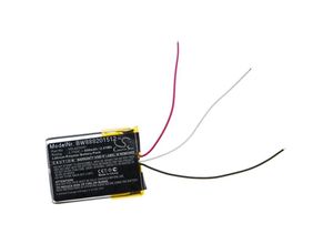 4062692334906 - Akku Ersatz für Marshall VDL603040 für Wireless Headset Kopfhörer (650mAh 37V Li-Polymer) - Vhbw