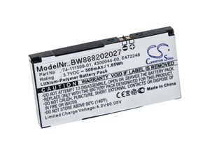 4062692352986 - Akku kompatibel mit Cisco cp-mic-wrls Unified ip Conference Phone 8831 Mikrofon (500mAh 37V Li-Polymer) - Vhbw