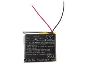 4062692363050 - Vhbw - 1x Akku Ersatz für Plantronics AHB403029 für Wireless Headset Kopfhörer (360 mAh 37 v Li-Polymer)