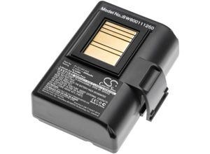 4062692367614 - 1x Akku Ersatz für Zebra P1031365-059 P1031365-069 P1051378 für Drucker Kopierer Scanner Etiketten-Drucker (2600 mAh 74 v Li-Ion) - Vhbw