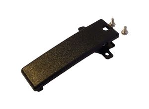 4062692381221 - Gürtelclip kompatibel mit Kenwood TK-3130 TK-3131 TK-3107 TK-3160 TK-3180 TK-3170 TK-3173 Funkgerät - Schrauben Kunststoff Schwarz - Vhbw