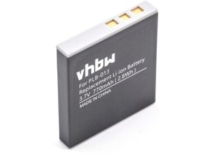 4062692525656 - 1x Akku kompatibel mit Sanyo VPC-CA9 VPC-CA8 VPC-CG65 VPC-CG6 VPC-CG9 Wireless Headset Kopfhörer (770 mAh 37 v Li-Ion) - Vhbw