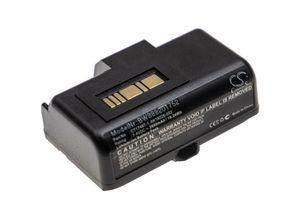 4062692557626 - Akku kompatibel mit Zebra RW220 RW320 Drucker Kopierer Scanner Etiketten-Drucker (2600mAh 74V Li-Ion) - Vhbw