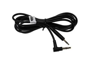 4062692560459 - Audio aux Kabel kompatibel mit akg K840 K840KL K845 K845BT N90 N90Q Y40 Kopfhörer - Audiokabel 35 mm Klinkenstecker Schwarz - Vhbw