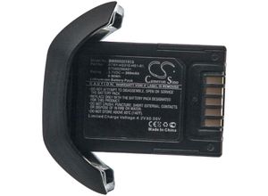 4062692560619 - Akku kompatibel mit Zebra hs 3100 wireless Headset Kopfhörer (260mAh 37V Li-Ion) - Vhbw