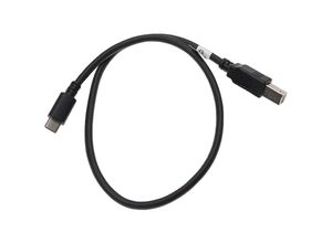 4062692567717 - Usb c auf usb b Druckerkabel Scannerkabel Adapterkabel - 05 m Schwarz - Vhbw