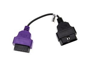 4062692576214 - OBD2 Adapter A4 16Pin-OBD1 auf OBD2 kompatibel mit Fiat Alfa Romeo Lancia Polonez Auto - Vhbw