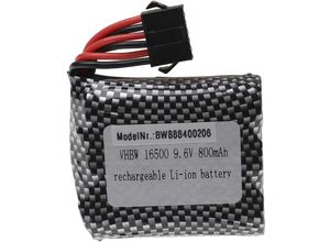 4062692576290 - Akku für Modellbau zB Racing Car Helikopter Flugzeug (800mAh 96V Li-Ion 54 x 48 x 165 mm SM-6P) - Vhbw