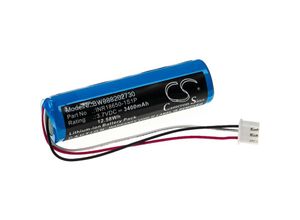 4062692577778 - Vhbw - Akku kompatibel mit Theradome LH40 LH80 LH80 Pro Laser-Helm (3400mAh 37V Li-Ion)