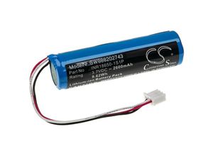 4062692577921 - Akku kompatibel mit Theradome LH40 LH80 LH80 Pro Laser-Helm (2600mAh 37V Li-Ion) - Vhbw