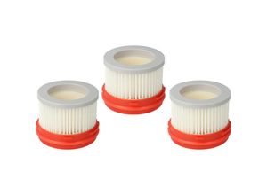 4062692599329 - Filterset 3x Staubsaugerfilter kompatibel mit Dreame V10 Pro VVN5 55 102 Akku-Staubsauger - Hauptfilter mit Innenfilter - Vhbw