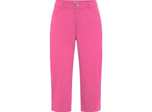 4062704970825 - adagio Caprihose Rona Five-Pocket Taschennieten für Damen pink 42