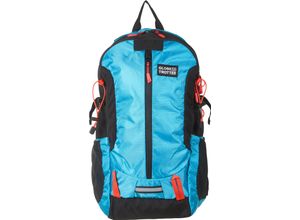 4062741159160 - GLOBETROTTER Peter Daypack belüfteter Rücken Hüftgurt blau OneSize