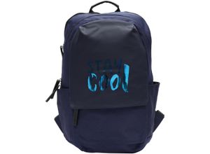 4062741162689 - GLOBETROTTER Daypack Zweiwegereißverschluss Laptopfach blau