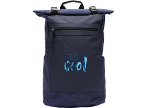 4062741162764 - GLOBETROTTER Daypack Steckverschluss Laptopfach blau