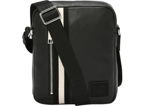 4062741164140 - DUNMORE Schultertasche Reißverschluss Patch schwarz