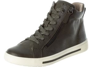 4062741221546 - MANGUUN Sneaker High Top Reißverschluss für Damen grün 38