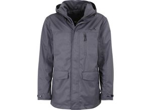 4062741290023 - moorhead Outdoorjacke Liano wasserdicht Zip-In-Funktion für Herren grau 48