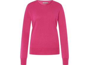 4062741537036 - GALERIA Seide-Cashmere Pullover Madrid Rundhals-Ausschnitt für Damen pink 34