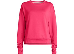 4062741606121 - ALEX Running Sweatshirt Daumenlöcher weich für Damen rot M