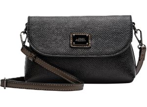 4062756115687 - LCREDI Umhängetasche Glitzer Emblem für Damen schwarz