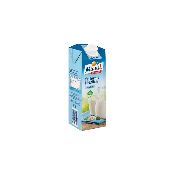 4062800002475 - H-Milch fettarme H-Milch 15% Fett laktosefrei glutenfrei Einwegverpackung 4062800002475 10 Liter