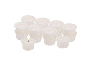 4062828266699 - LightOne Papier-Teelichter weiß 42 cm Ø 12 Stück 4062828266699 - LightOne Papier-Teelichter weiß 42 cm Ø 12 Stück