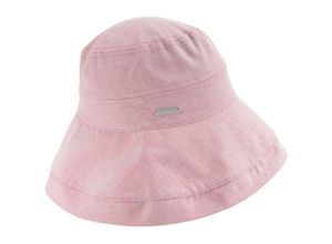 4062845055306 - SEEBERGER Glockenhut Baumwolle Emblem für Damen rosa OneSize