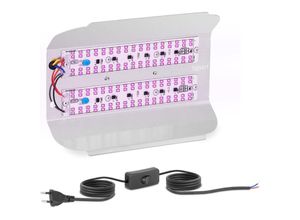 4062859022714 - - led Pflanzenlampe Pflanzenlicht Pflanzenbeleuchtung led Grow Lamp 6000 Lumen - Silbern