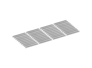 4062859066909 - Royal Catering - 4000 Clips für Wurstclipper Wurst-Clipper Handclipper Aluminium 14 x 115 x 2 mm