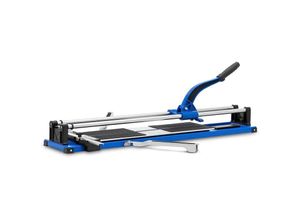 4062859075673 - - Fliesenschneider Fliesenschneidmaschine Fliesensäge manuell Schnittlänge 800 mm - Schwarz Blau