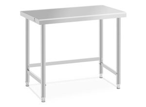 4062859093776 - Royal Catering - Gastro Edelstahl Arbeitstisch Edelstahltisch Zerlegetisch 100 x 60 cm 90 kg