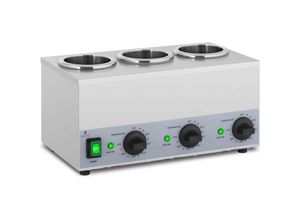 4062859098597 - Royal Catering - Soßenwärmer Saucenwärmer 3 x 1 l Flaschen Saucen warmhalten 40 - 90 °c 550 w