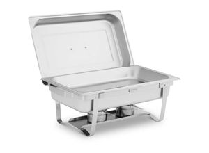 4062859130228 - Royal Catering - Chafing Dish Warmhaltebehälter Rechaud 9 l 2 Brennstoffhalter 500 x 300 x 60 mm