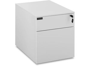 4062859139337 - Fromm&starck - Rollcontainer Schubladenschrank Metall Container 35 kg abschließbar weiß - Weiß