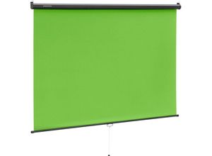 4062859157270 - Fromm&starck - Green Screen Rolloleinwand Fotowand für Wand und Decke 1760 x 1450 mm - Schwarz Grün