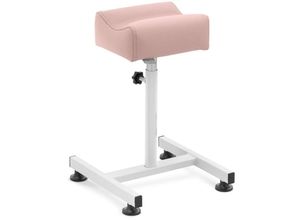 4062859157959 - Beinstütze Fußpflege Fußstütze Beinauflage Hocker 24 x 22 cm rosa bis 80 kg