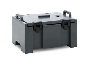 4062859190208 - Royal Catering - Thermobox Thermobehälter Warmhaltebox Toplader für gn 1 1 (15 - 20 cm tief) 37 l - Schwarz