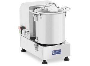 4062859202550 - Royal Catering - Tischkutter Küchencutter Kutter Küchenmaschine 3200 U min 6 l Edelstahl Gastro