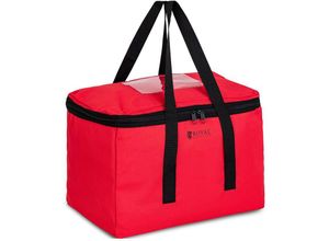 4062859940117 - Royal Catering - Pizzatasche Pizzabag Thermotasche Pizza Liefertasche Lieferservice 35 x 35 cm - Rot