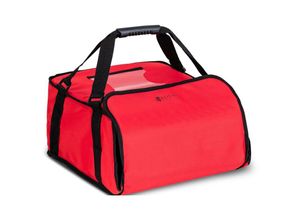 4062859940124 - Royal Catering - Pizzatasche Pizzabag Thermotasche Pizza Liefertasche Lieferservice 35 x 35 cm - Rot