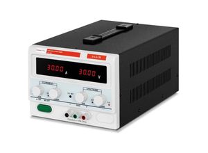 4062859948281 - Stamos - Labornetzgerät regelbar Labornetzteil Netzgerät Netzteil Trafo 30 v 30 a dc - Schwarz