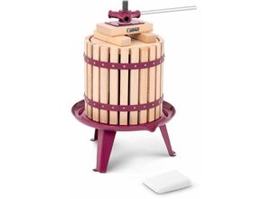 4062859979070 - Royal Catering - Obstpresse Manuelle Saftpresse Weinpresse Fruchtpresse Holz 12 l inkl Zubehör